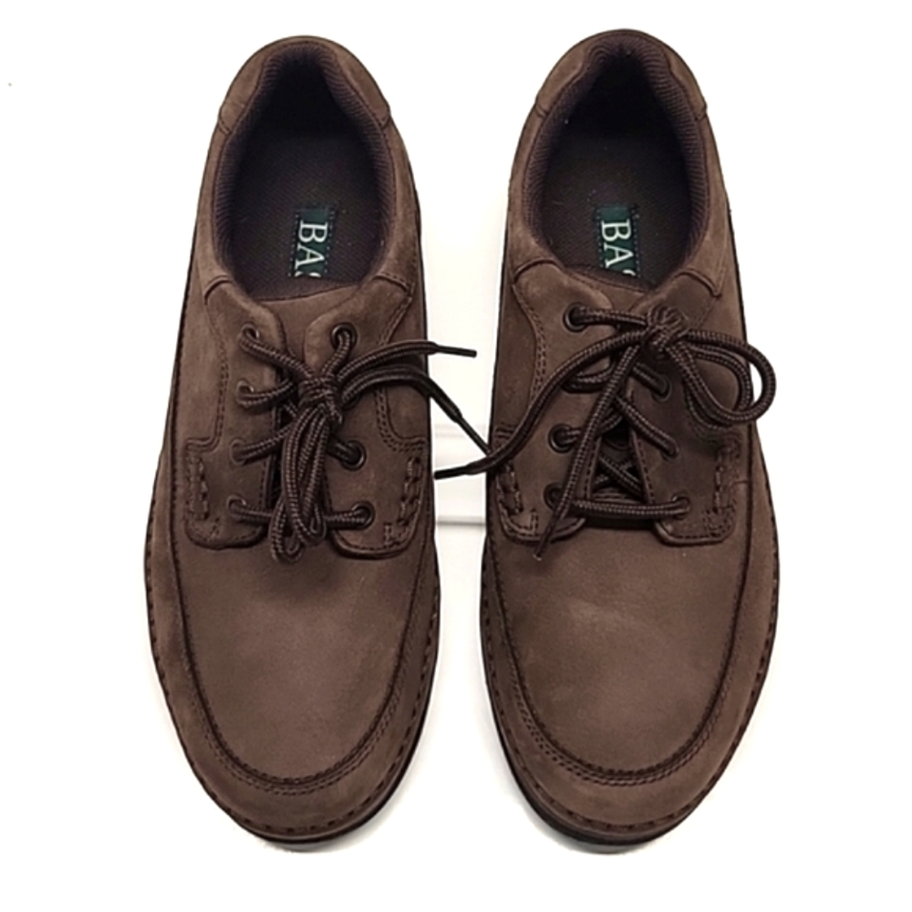 NEW NWOT BASS Leon Mens Brown Suede Leather Casual Shoes 8.5W